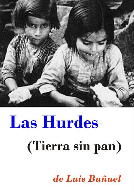 Cartel de "Las Hurdes: Tierra sin pan" de Luis Buñuel